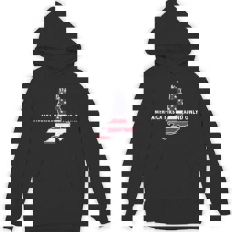 America First USA Flag Eagle AFAO American Patriot Pride Tank Top Unisex Hoodie | Mazezy