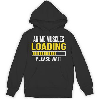 Anime Muscles Loading Workout Fitness Hoodie - Thegiftio UK