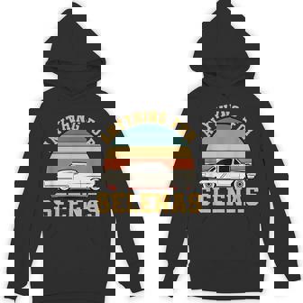 Anything For Selenas Retro Car Sunset Classic Fan Hoodie | Seseable FR