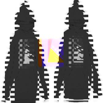 Armenia Bosnia And Herzegovina Half Flag Unisex Hoodie | Mazezy