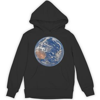 Artemis Ii Space Mission Moon Earth Day View From Artemis 2 Hoodie - Monsterry