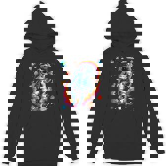 Astronaut Planet Earth Outer Space Galaxy Universe Science Unisex Hoodie | Mazezy
