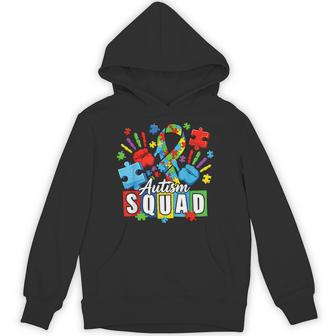 Autism Awareness Autism Support Squad Family Heart Puzzle Hoodie - Monsterry