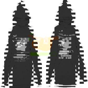 Baby Loading Please Wait ナマケモノのユーモア パーカー - Kawaiitshirt