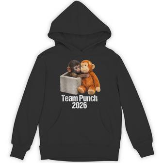 Baby Monkey Cute Monkey Team Punch 2026 Zoo Hoodie - Thegiftio UK