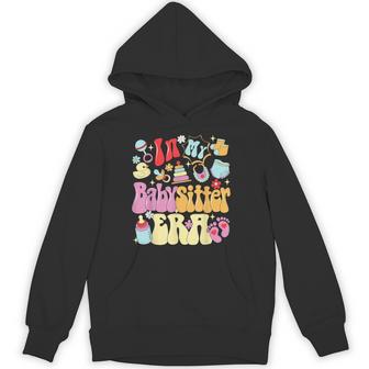 In My Babysitter Era Cute Childcare Life Babysitter's Day Hoodie - Thegiftio UK