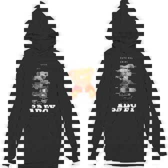 Bad Boy Teddy Bear Graphic tyle Fun パーカー - Kawaiitshirt