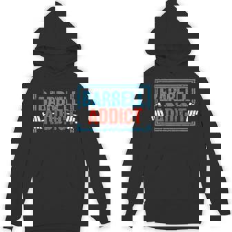 Barbell Addict Bodybuilding Unisex Hoodie | Mazezy