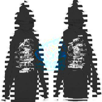 Baseball Drip Ice Cream Sprinkles Baseball Glove Drippy Hoodie - Monsterry