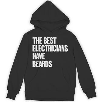 The Best Electricians Have Beards Hoodie - Thegiftio