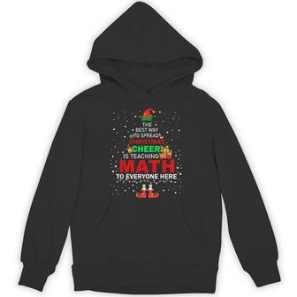 The Best Way To Spread Christmas Cheer Is Teaching Math Hoodie - Seseable
