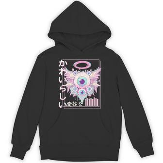 Biblically Accurate Angel Goth Pastel Weirdcore Aesthetic Hoodie - Thegiftio