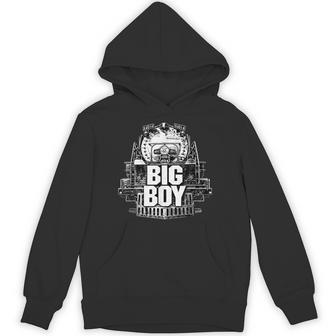 Big Boy 4014 Historic Steam Locomotive Retro Railroad Hoodie | Seseable UK