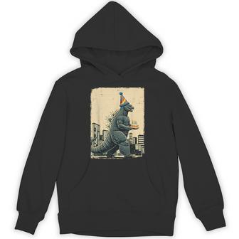 Birthday Japan Monster Movie Bday Party Decorations Hoodie - Thegiftio UK