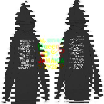 Birthday Queen Jamaica 2026 Birthday Trip Vacation Unisex Hoodie | Mazezy