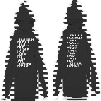 Blah Blah Blah It's My Dad's 40Th Birthday Omg Outfits Hoodie | Mazezy