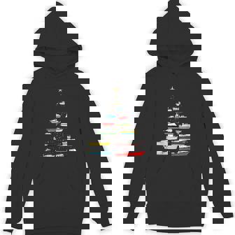 Boating Christmas Tree Ocean Fishing Cruisemas Family Cruise Unisex Hoodie | Mazezy