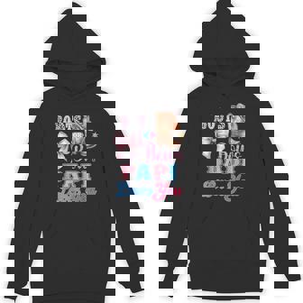 Boots Or Bows Papi Loves You Gender Reveal Family Unisex Hoodie | Mazezy