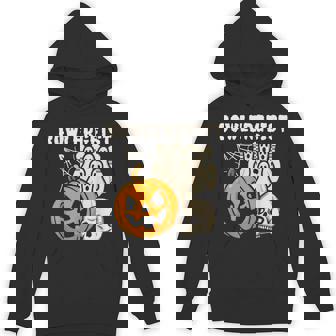 Bowlergeist Jack O Lantern Halloween Bowling Ten Pin Unisex Hoodie | Mazezy