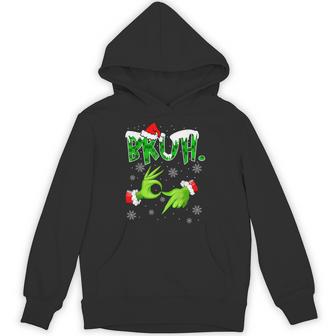 Bruh 67 Six Seven 6 7 Meme Christmas Gen Alpha Slang Hoodie - Thegiftio UK