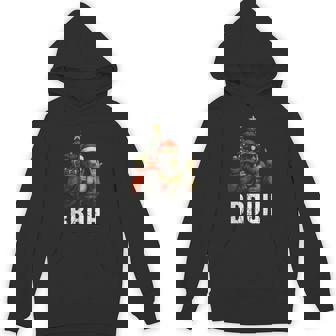 Bruh Bigfoot Christmas Christmas Tree Xmas Sasquatch Hoodie - Thegiftio