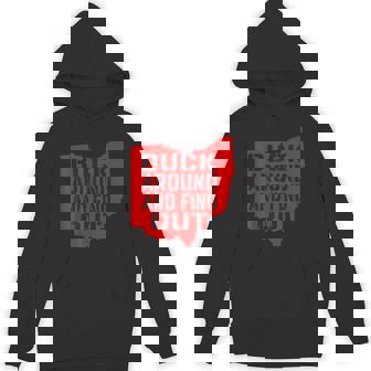 Buck Around And Find Out Vintage Ohio Map Hoodie - Monsterry