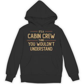 Cabin Crew Flight Attendant Hoodie - Thegiftio UK
