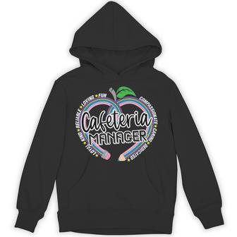 Cafeteria Manager School Lunch Lady Hero Team Food Services Hoodie - Monsterry