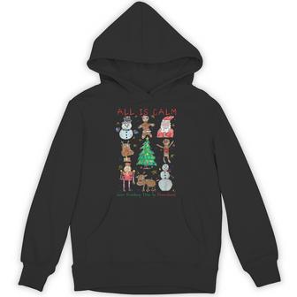 All Is Calm Just Kidding This Is Pre-K Preschool Teacher Unisex Hoodie | Mazezy