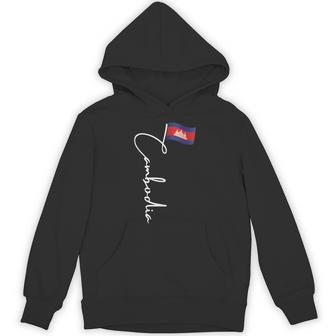 Cambodia Angkor Wat Cambodia Flag Cambodian Hoodie | Seseable FR