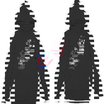 Cambodia Cambodian Khmer America American USA Mixed Flag Day Unisex Hoodie | Mazezy