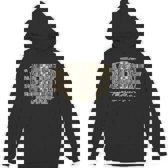 Camo Checkered Merry Christmas Holiday Family Xmas Hoodie - Thegiftio