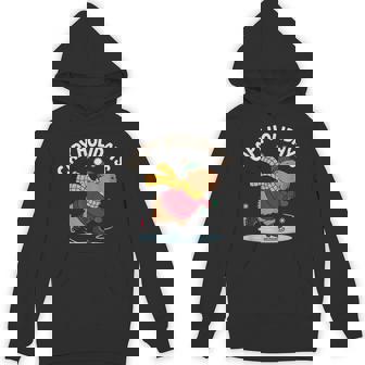 Capy Holidays Ice Skating Capybara Xmas Christmas Hoodie | Mazezy