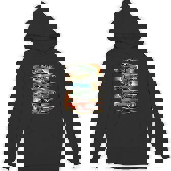 Car Madness Muscle Cars Hotrods And Classic Cars Vintage Unisex Hoodie | Mazezy