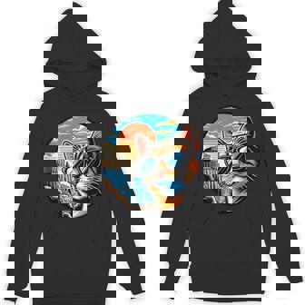 Cat In Greece Acropolis Of Athens And Parthenon Tank Top Unisex Hoodie | Mazezy