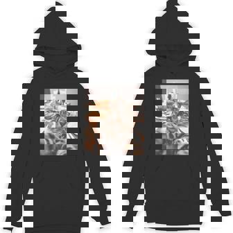 Cat Selfie Thanksgiving Turkey Dinner Hoodie - Monsterry