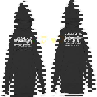 Celebrate Minds Of All Kinds Cute Animal SPED Neurodiversity Unisex Hoodie | Mazezy