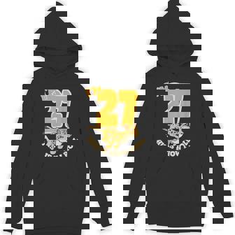 Cheetah 27th Birthday Party Jungle Safari Wild Cat Wildlife Unisex Hoodie | Mazezy