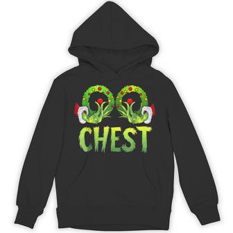 Chest Nuts Christmas Shirt Matching Couple Chestnuts Unisex Hoodie | Mazezy