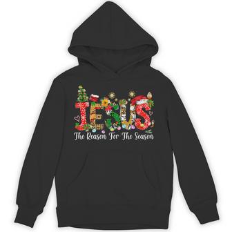 Christian Faith Jesus Is The Reason For The Season Christmas Unisex Hoodie - Monsterry