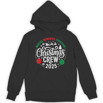 Christmas Crew 2025 Making Memories Xmas Holiday Pajamas Hoodie | Seseable UK