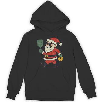 Christmas Pickleball Santa Xmas Hoodie - Thegiftio UK