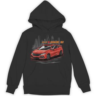 Civic Si Jdm Japanese Car Hoodie - Thegiftio UK