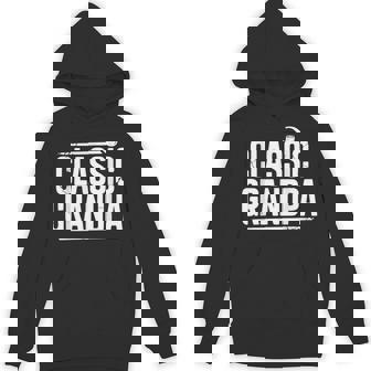 Classic Grandpa With Smoking Pipe Vintage Unisex Hoodie | Mazezy