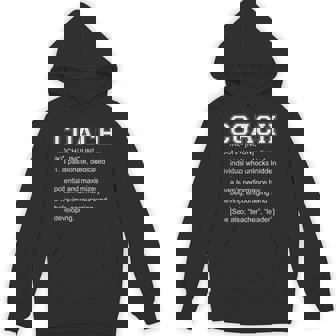 Coach Definition Baseball Football Teacher Sport Team Unisex Hoodie | Mazezy