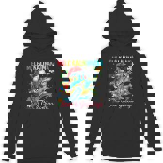 Cocktail Party Santa Turtle Beach Mele Kalikimaka Hawaiian Unisex Hoodie | Mazezy