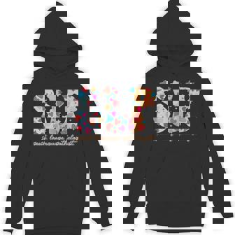 Colorful Heart SLP Speech Language Pathologist SLP Therapist Unisex Hoodie | Mazezy