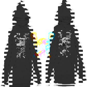 Colorful Lacrosse Art For Bold Athletes At Summer Sports Unisex Hoodie | Mazezy