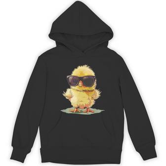 Cool Baby Poultry Costume With Sunglasses Hoodie - Thegiftio