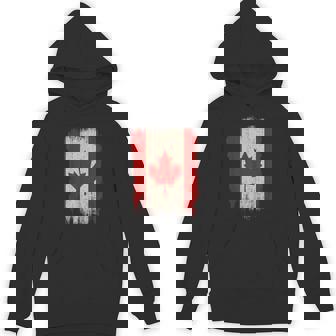 Cool Canadian Flag Unisex Hoodie | Mazezy
